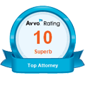 Avvo superb attorney rating